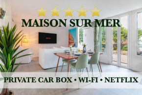 MAISON SUR MER - Garage & Jardin Privè